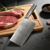 silver color cleaver