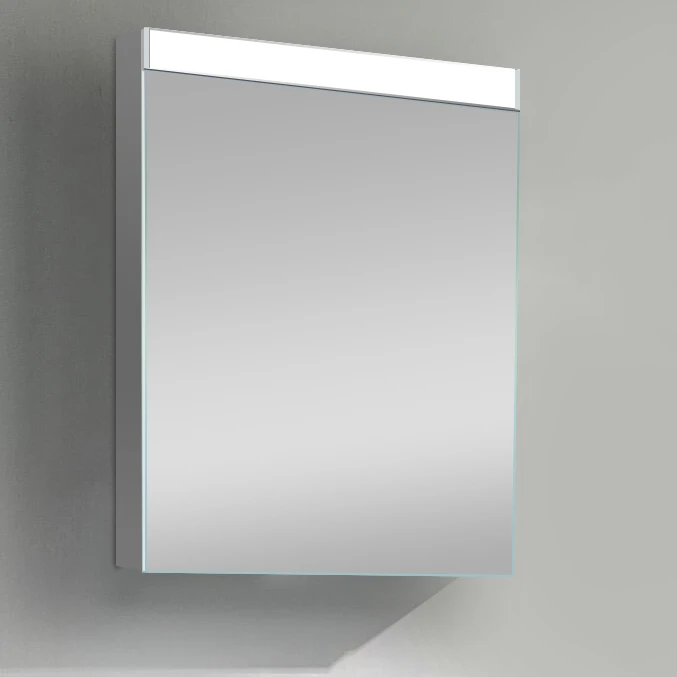 Standard Black Surface Mount With Lights Bathroom Corner Shelf Black