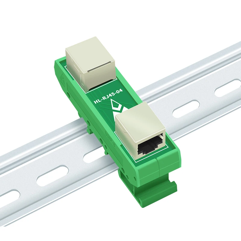 RJ45 8P8C Montage Sur Rail DIN - Ethernet Répartition Carte