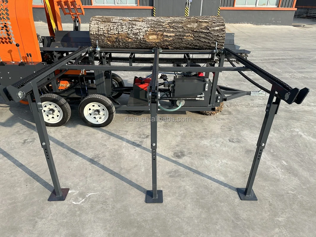 RIMA 30 Ton Automatic Firewood Processor Hydraulic Wood Splitter ...