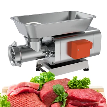 commercial Multi-functional butcher  meat grinder machine industry  cast iron meat grinder stainless steel meat grinder