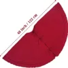 48inch tree skirt - Red