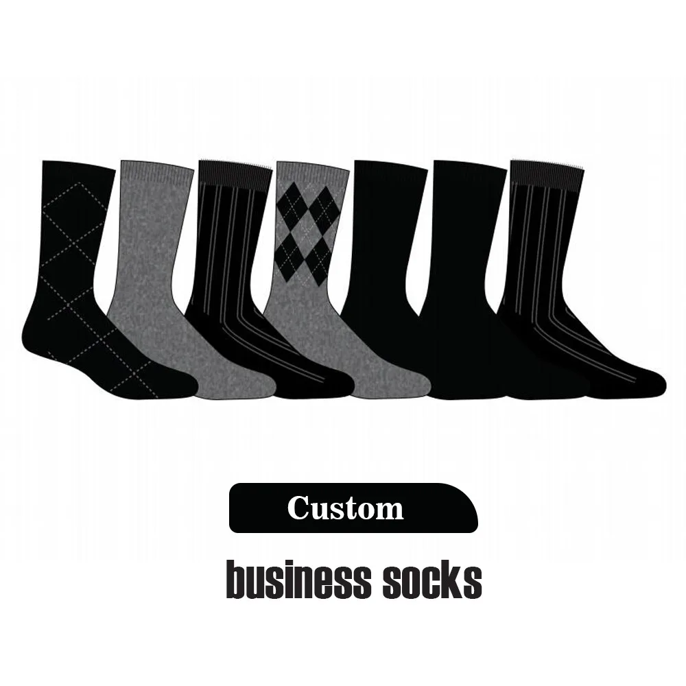 Socks Custom Logo Fashion Men Women Happy Cotton Knit Novelty Unisex ...