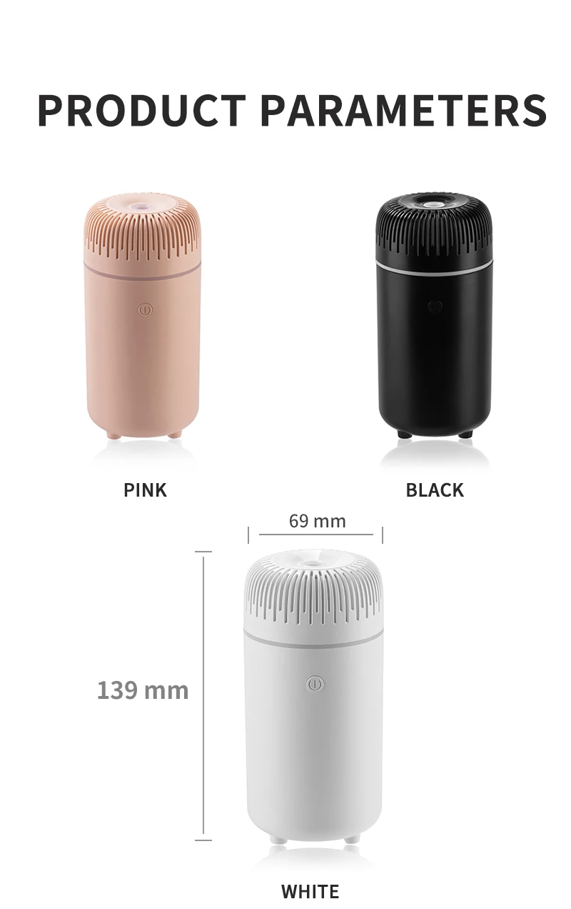 Portable Usb Oil Essential Wireless Rechargeable Mini Car Aroma