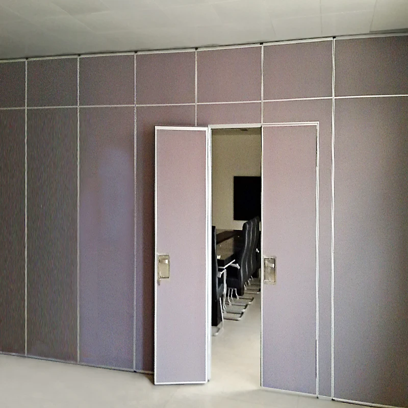 Hotel Removable Partition Soundproof Sliding Door Conference Room Divider