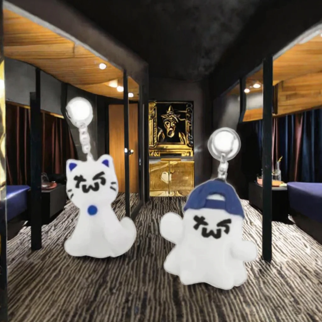 HANJIN SHINYU Kpop TWS Cute Toast Cat Doll Hat Ghost Idol Cartoon