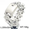 Pulsera de superficie de arena de acero 20cm * 32mm