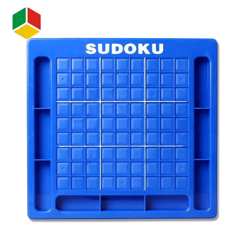 QS Toys Plastic Numbers Letters Sudoku Puzzle Board Game Toys for Kids