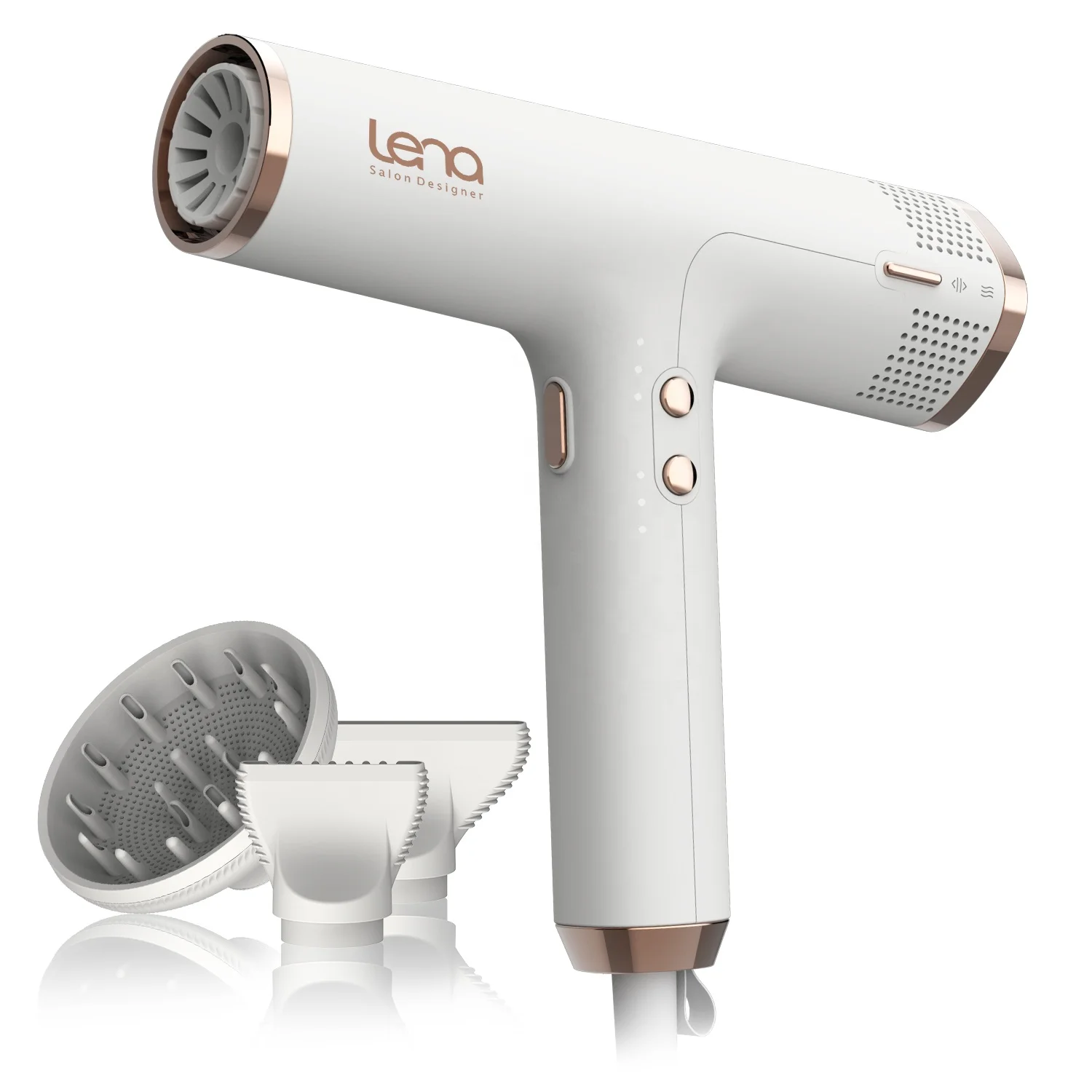 Lena Private Label 110000RPM BLDC Brushless Motor Ionic Hair Dryer