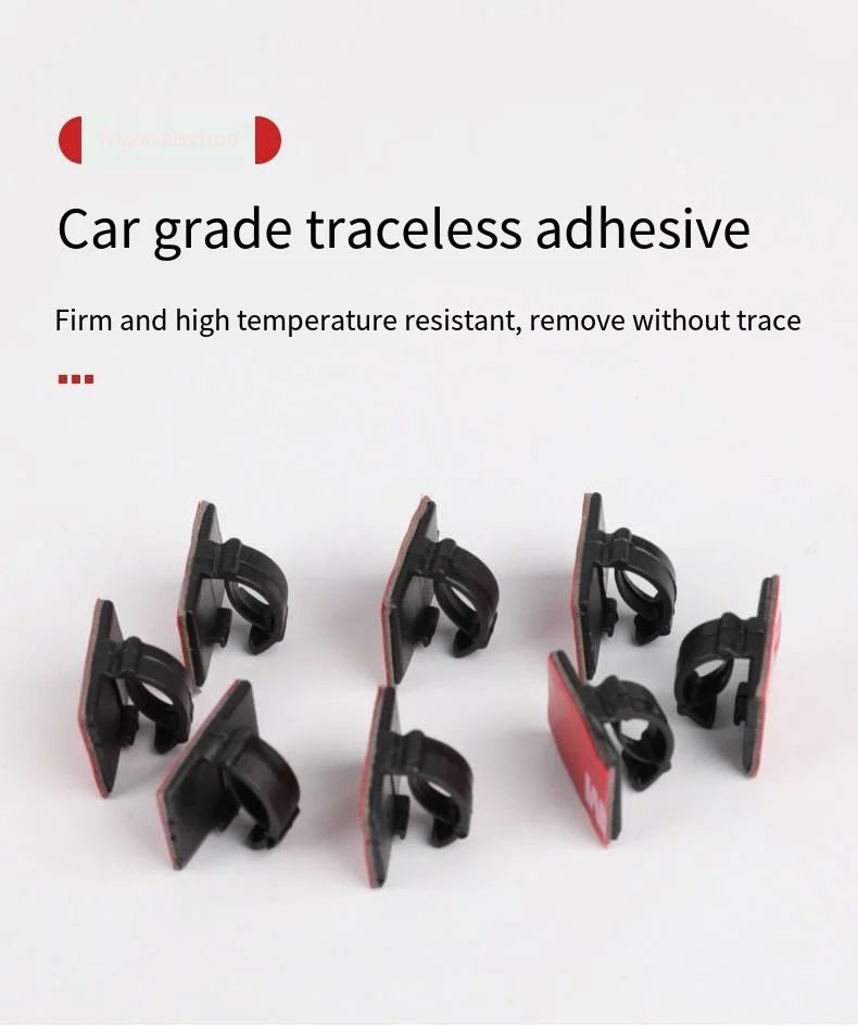 Cable card type storage and arrangement fixing clip traffic recorder cable layout buckle cable fixing clip supplier