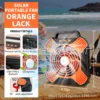 Solar fan Green Black