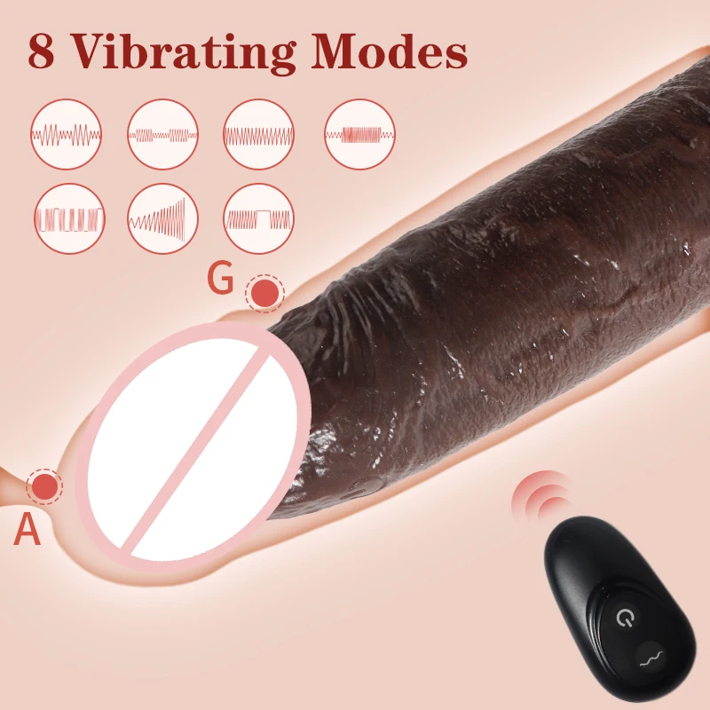 10.63 Inch Vibration Enhances Couples' Sexual Pleasure Simulation Penis  Sleeve Suitable for Men and Women Orgasm Sex Toys