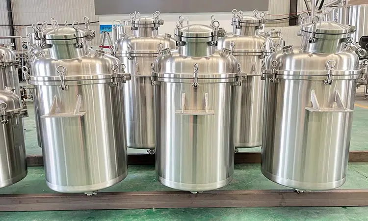 Mircet MICET Customize Storage Tanks Stainless Steel 316L 304 Mirror Polishing ...
