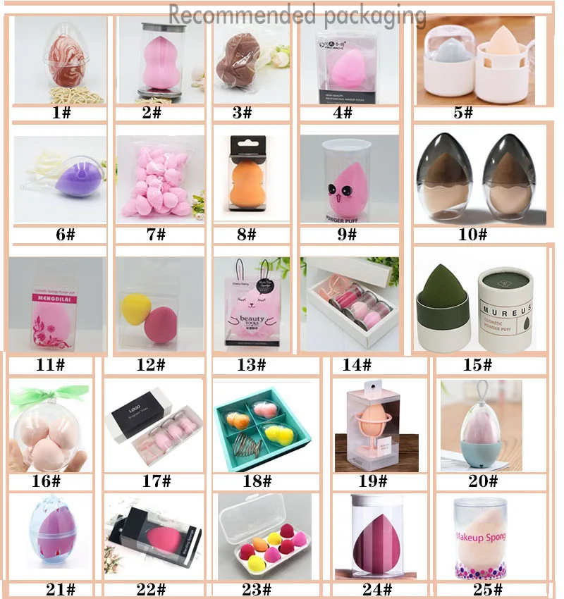 
 2021 новый дизайн высокое качество 3 шт. красота мягкий набор кистей для макияжа блендер кисть для румян кисть для консилера глаз уход за кожей лица макияж губка комплект  