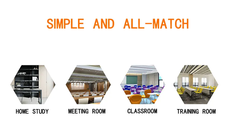 Movable Office Meeting Desk conference table and chair set office conference table