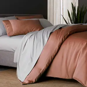 OEKO-TEX Ultra Smooth and Silky Soft 100% Biodegradable Original Bamboo Duvet Cover Sets and Bedding Sheets Sets