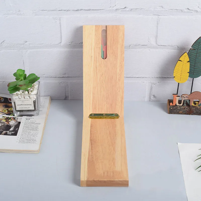 Oem Hot Sale Folding Wooden Cribbage Board With Plastic Cribbage Pegs