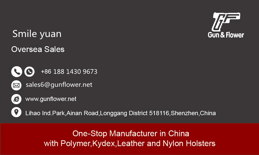 2022 Most Comfortable Polymer Gun Holster Nylon Gun Holster Israeli