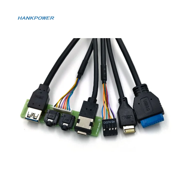 Oem Factory Pc Case Front Panel Cable Usb3.0 Usb3.1 Type C 3.1 Cable