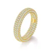 Full Moissanite-Gold Plated