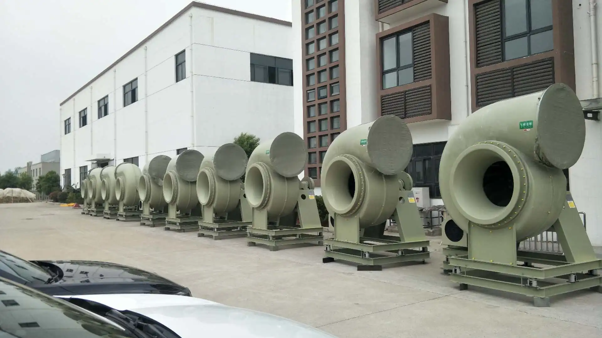 Fume Dust Exhaust Fan, FRP, Centrifugal - detail 10