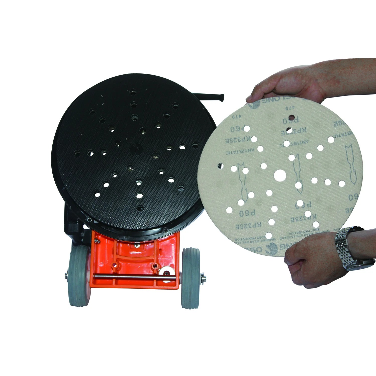 XY-330A 275W 40# 60# 80# 10inch Small Orbital Wooden Floor Refinishing Machine Rotary Wood Floor Sander Polisher