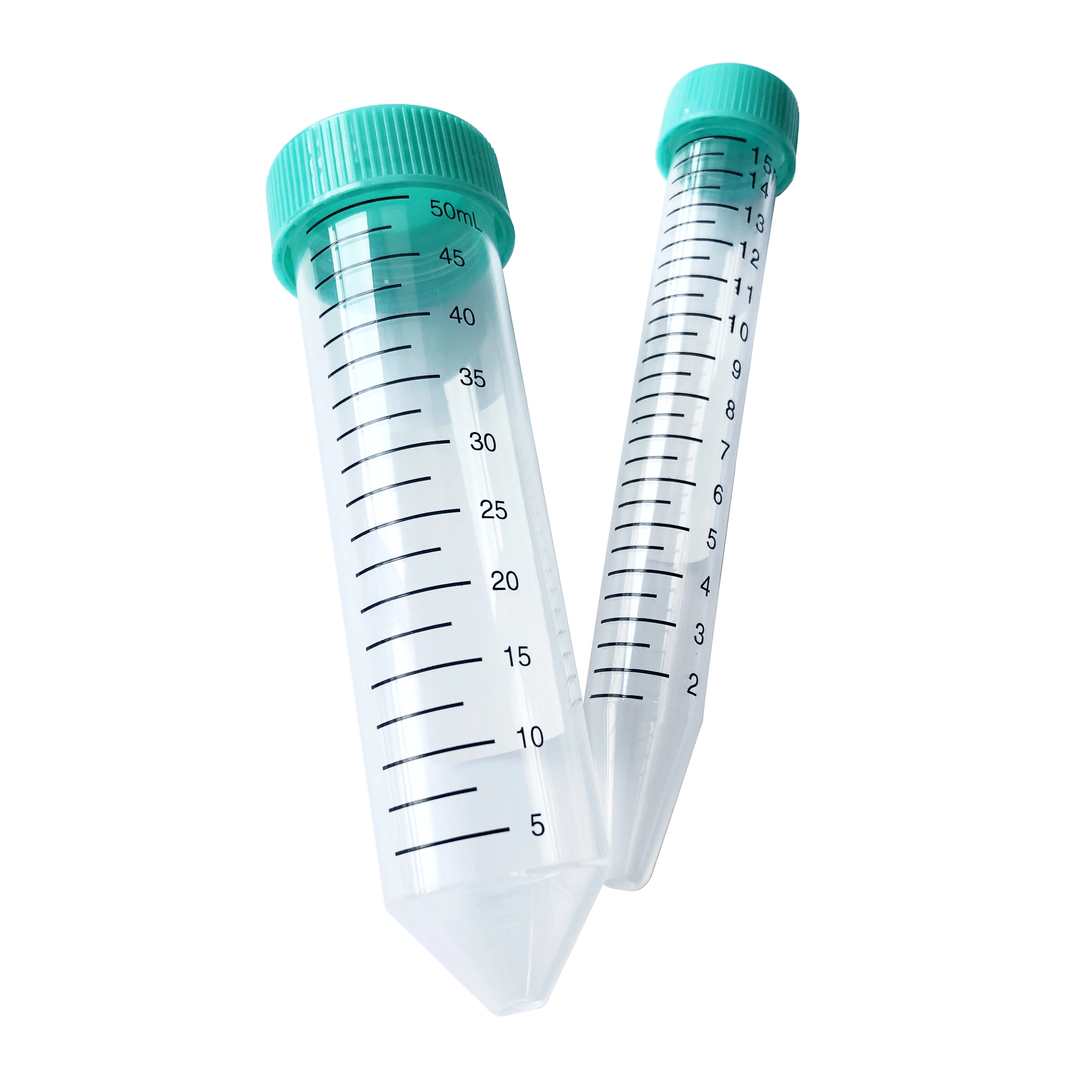 Lab Disposable Falcon Tube 50ml Pyrogen Free Plastic Conical Centrifuge  Tube With Screw Cap