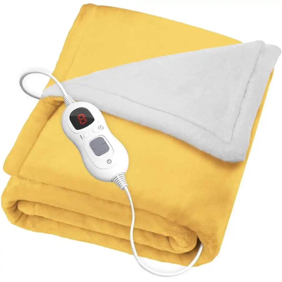yellow electric blanket