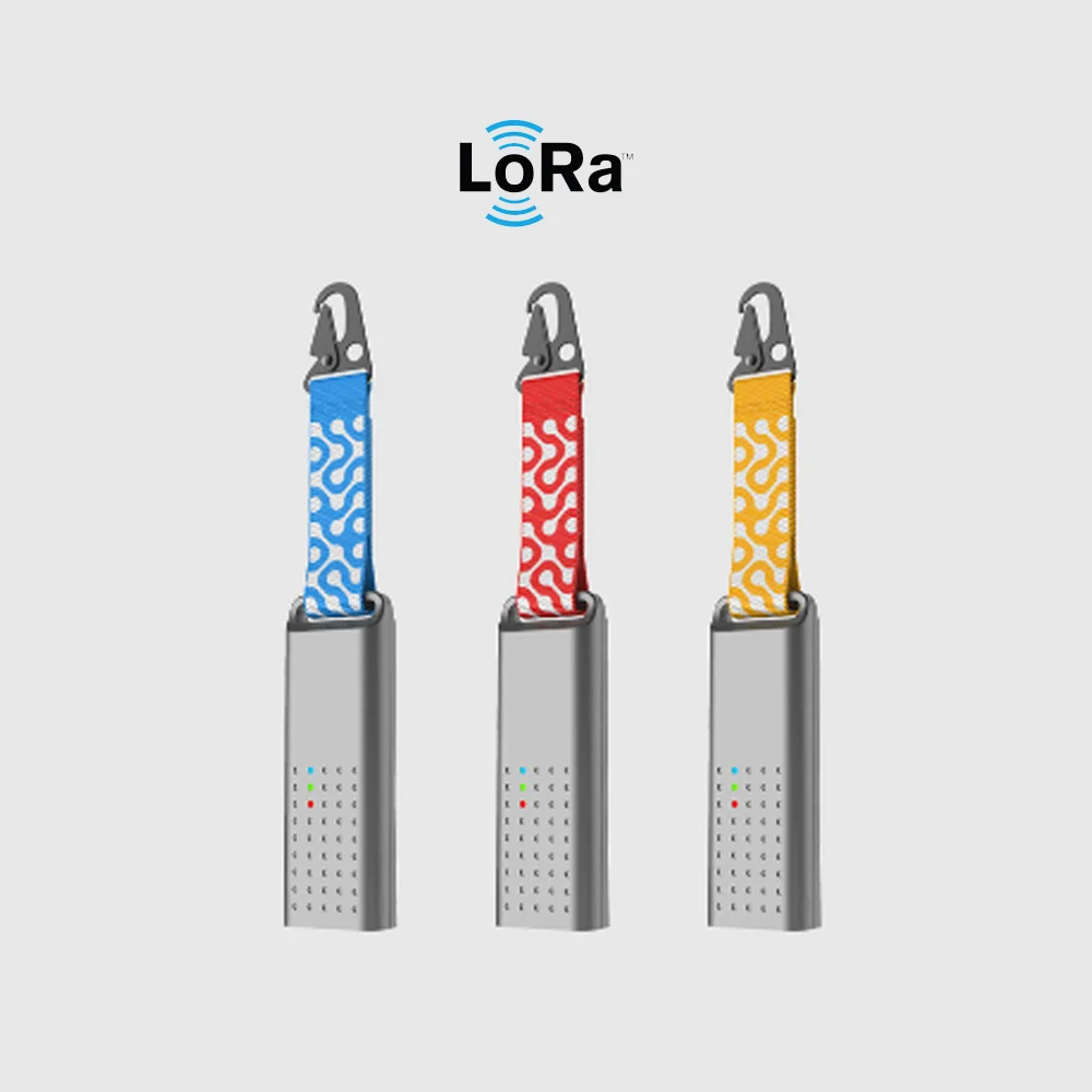 Portable Lora Gps tracker for Outdoor Adventure and Group Management