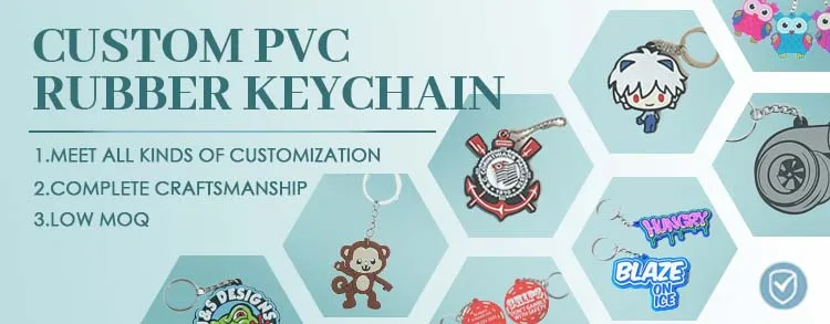 Oem Custom 2d 3d Soft Pvc Keychain Key Chain Logo Soft Rubber Keychains ...