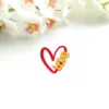 รัก (ฐานสีแดงเข้ม + หน้าสีทอง)