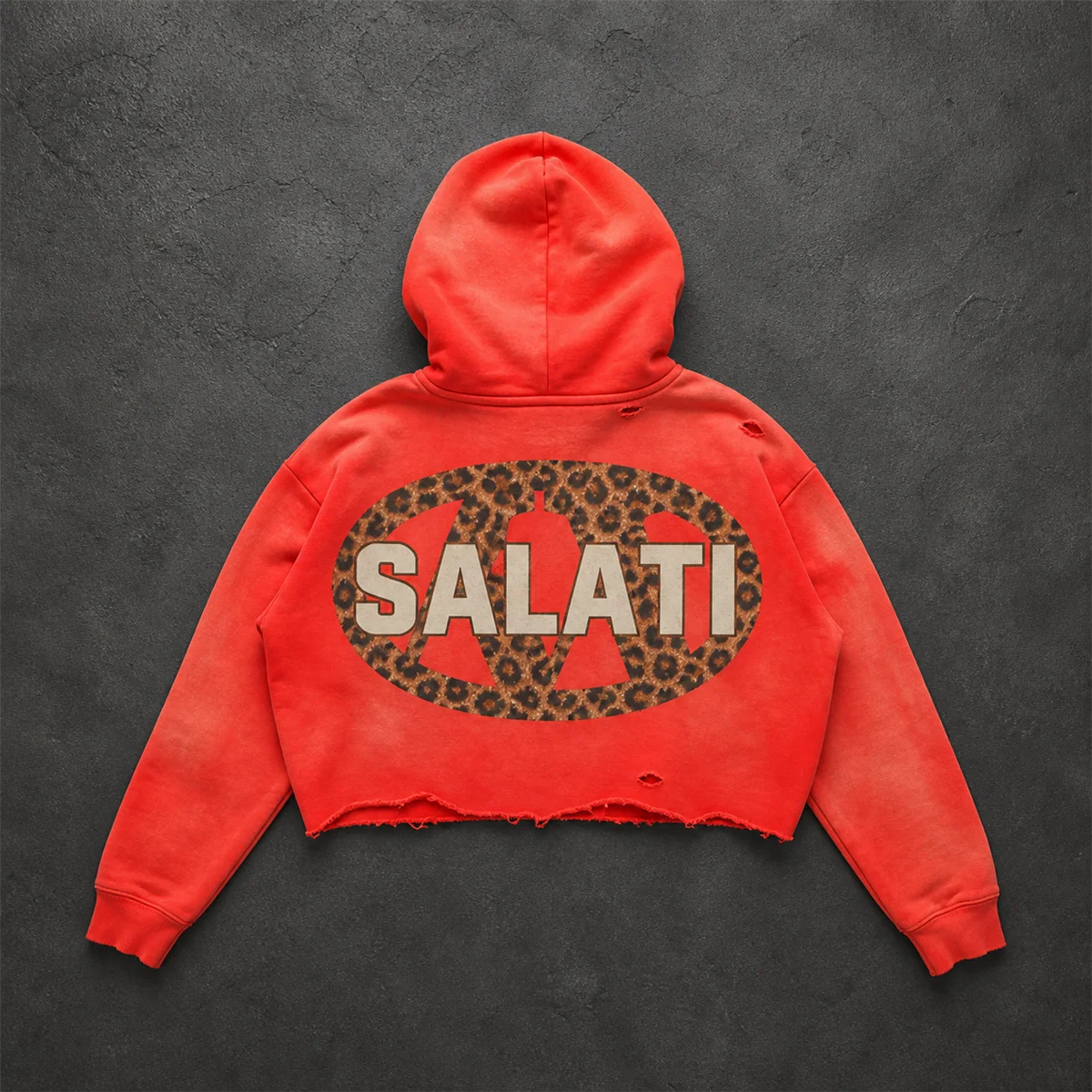 Custom Men's heavyweight Cotton Oversize Streetwear Zip up Hoodie Unisex Embroidery distressed Boxy Acid Washed Hoodies For Men gallery 2