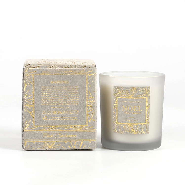 Профессиональное производство высококачественных Стеклянных рождественских ароматизированных свечей M & sense