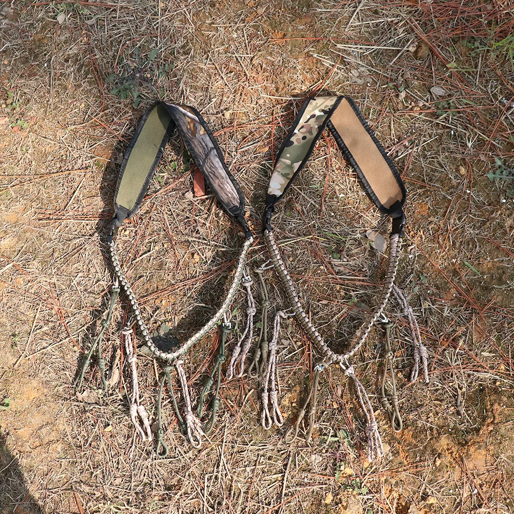 Новый 12 кольцевой охотничий шнурок тканый из Паракорда для вызова утки со съемными фиксаторами