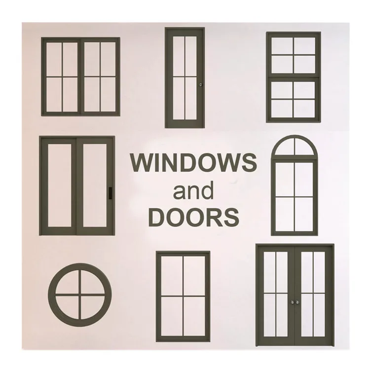 Бесплатный дизайн и индивидуальное наружное алюминиевое фиксированное