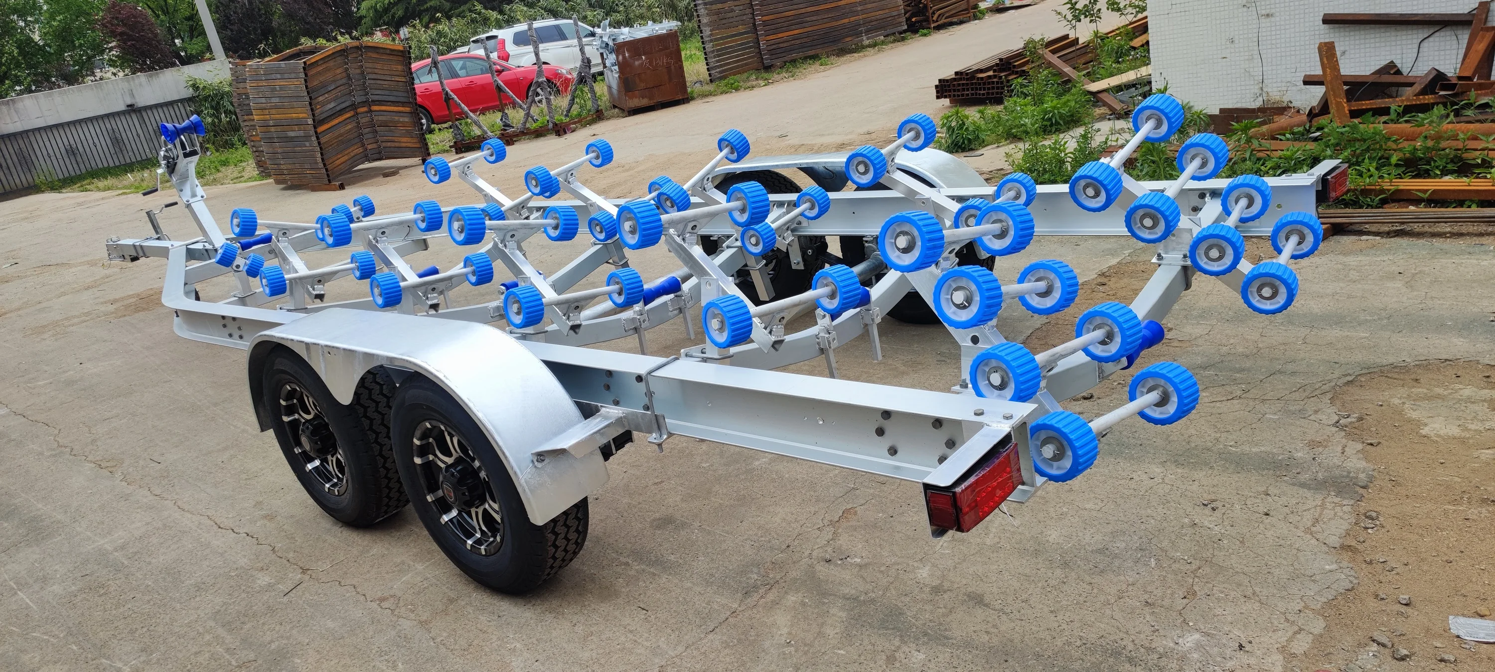 25ft Aluminum Boat Trailer Loading 3000kgs Buy Boat Trailer Aluminum
