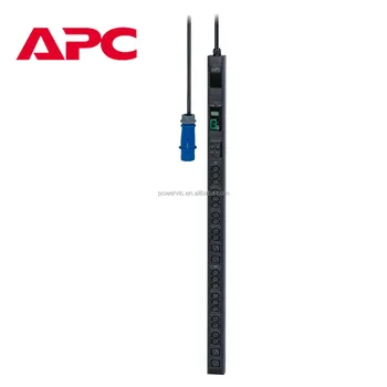 Schneider EPDU1132M APC Easy Rackmount PDU Metered 0U Single Phase 7.4KW 230V 32A 20 C13 and 4 C19 Sockets IEC60309 2P+E Inputs