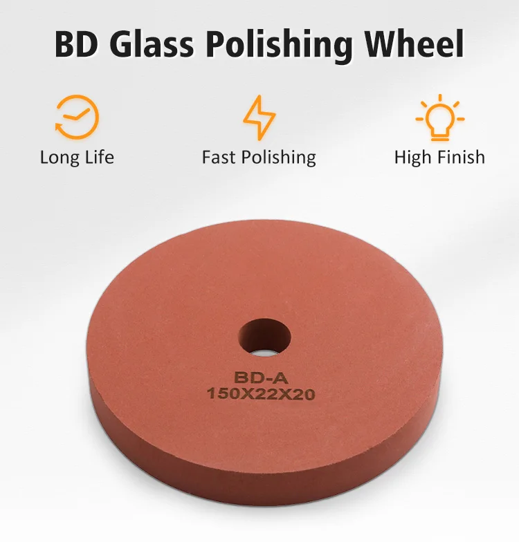 Factory Customized Bd Glass Edging Wheel Flat Diamond Powder Polishing