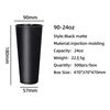 90-700 matte black injection molded cup