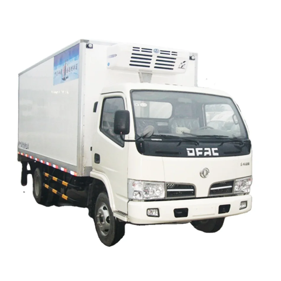 6 Meters Used Truck Refrigerators Howo Refrigerator Truck Trade Refrigerated Truck Meat Rail with Nice Price