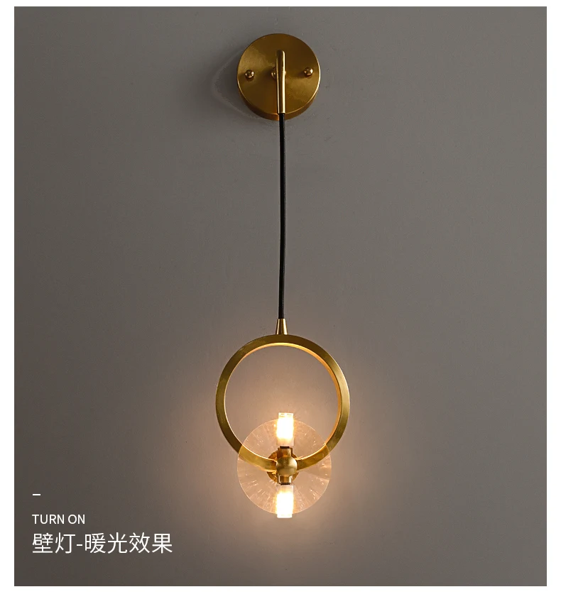 MEEROSEE Modern Sconces Wall Light Bedroom Light Reading Wall Lamp MD87131