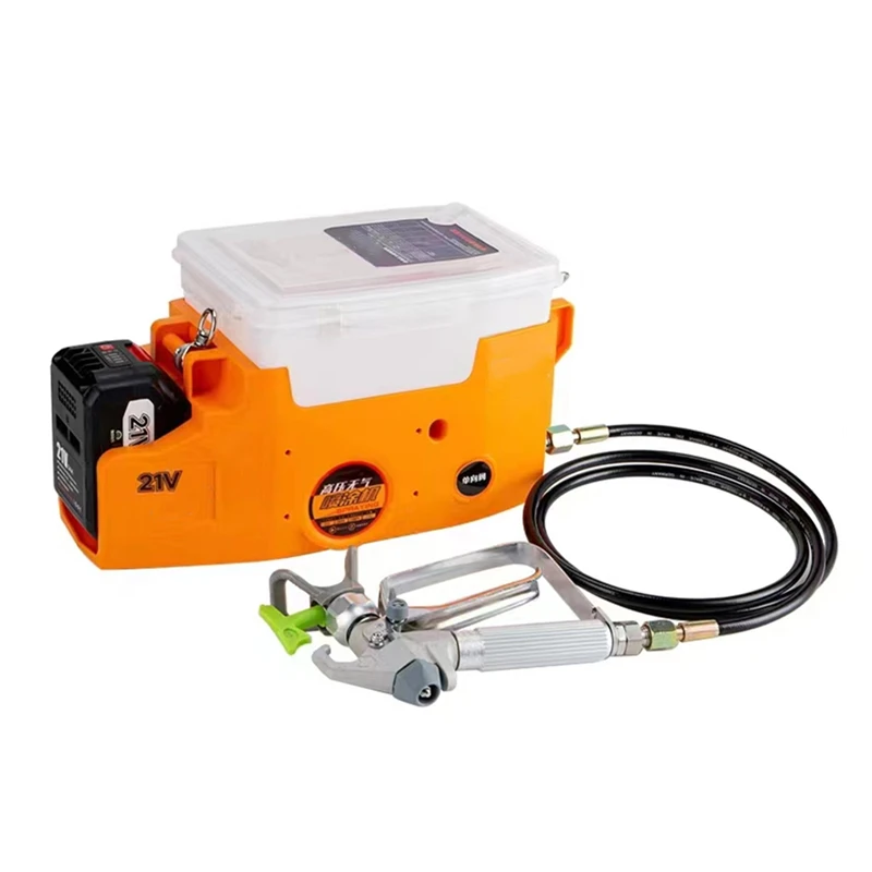 Sanfine SF-S400 sans fil sans air pulvérisateur de peinture sac à dos  li-batterie Portable pulvérisateur outils de réparation avec bandoulière  pour le