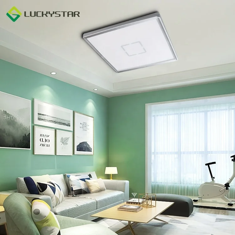 Сверхтонкая декоративная рамка на заказ, экономичный светодиодный потолочный светильник, квадратный 4000 x лм/Вт k, светодиодная панельная лампа 22 Вт