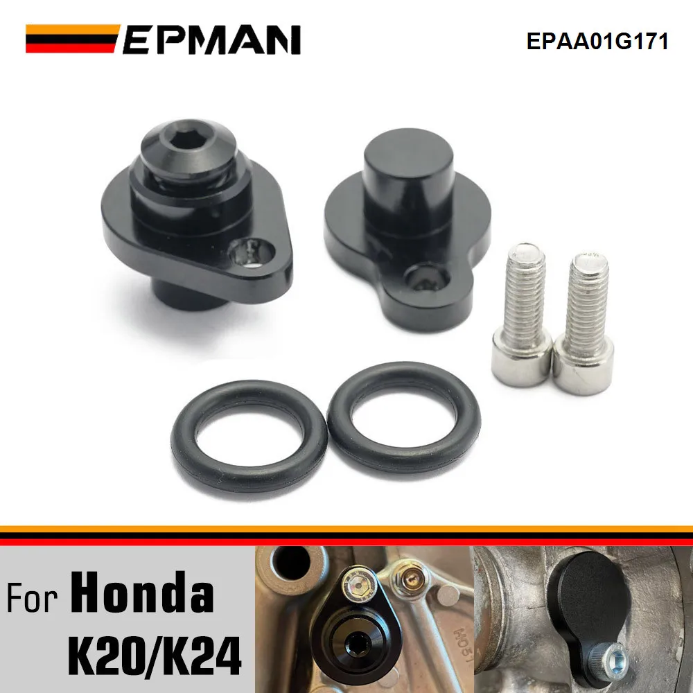 Blanking Plug Kit New K20 K24 Engines Oil Cooler Coolant Blanking Plug Kit Feed & Return For Honda