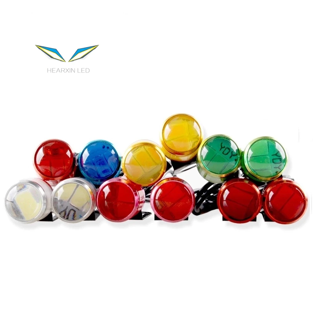 Автомобильная стробоскопическая вспышка Eagle Eye для мотоцикла 5630 3SMD DRL Автомобильные стоп-сигналы «сделай сам» дневные ходовые огни резервная лампа постоянного тока 12