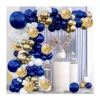 blu navy bianco oro