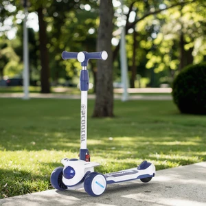 Mini Plastic Baby Kick Scooter with Light Toy Foot Scooter Product Category