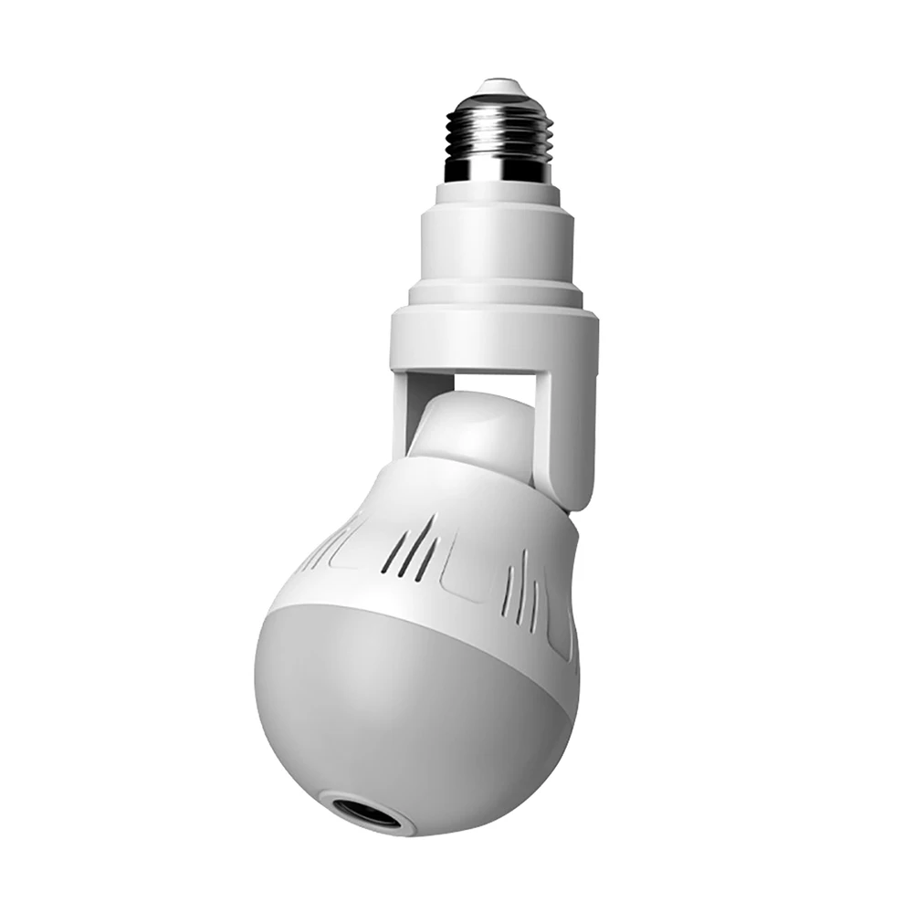 Night Vision Two Way Audio Home Security Video Surveillance Fisheye Lamp Wifi Camera 360 Wifi Panorama Camera Bulb 2MP Panorami