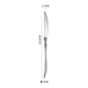 cuchillo de plata
