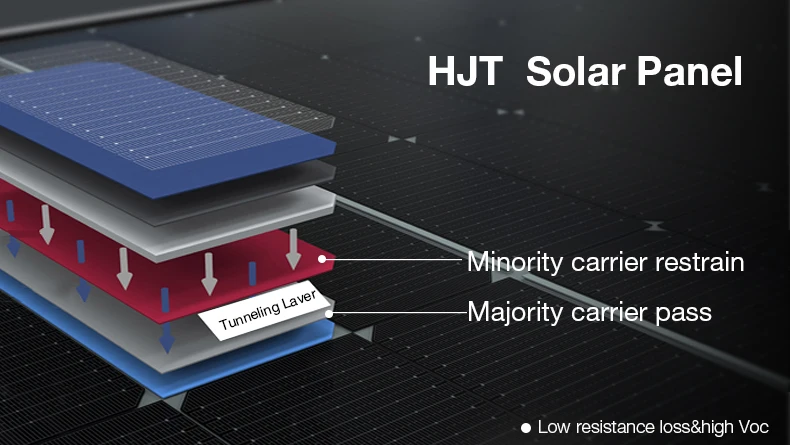 Lovsun N-Type HJT 690W 700W 710W Bifacial Solar Panel For Solar System details